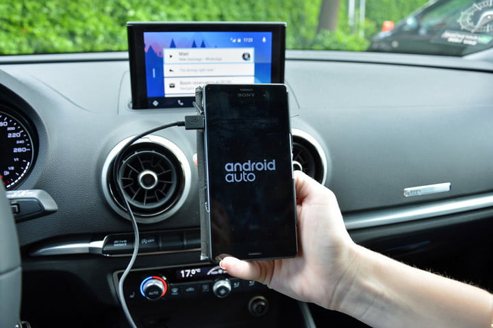 نقد و بررسی و راهنمای کامل سیستم Android Auto اندروید اتو carera.ir android auto review 01